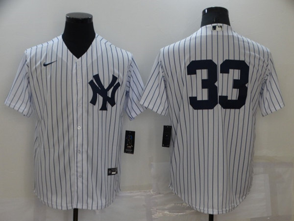 Men's New York Yankees #33 Greg Bird White Cool Base Stitched Baseball Jersey